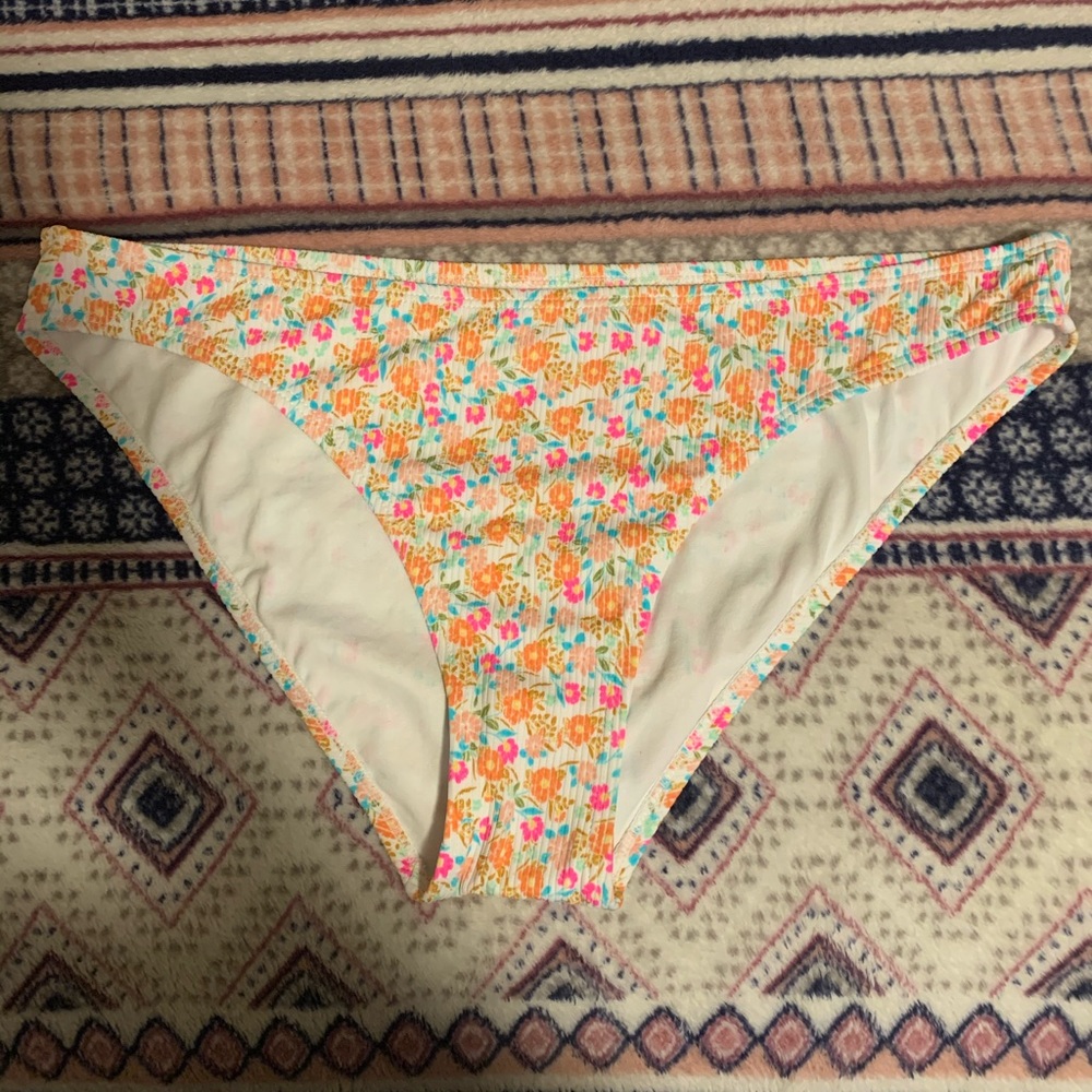 Floral XL Target bikini BOTTOMS only